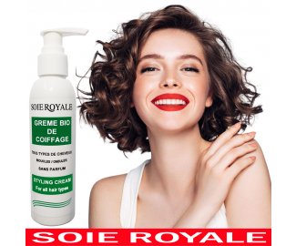 Crme BIO de Coiffage Soie Royale