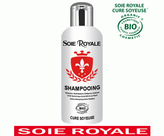 Shampooing Soie Royale BIO Cure Soyeuse Certifi Ecocert Cosmbio