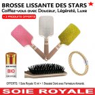 Brosse Plate Dore en Strass des Stars