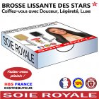 Brosse Plate Dore en Strass des Stars