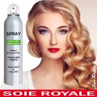 Spray de Coiffage Ecologique Laque Coiffante Soie Royale BIO Cure Soyeuse